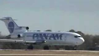 Boeing 727 200 Panam Takeoff [upl. by Otrebogir]