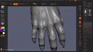 Zbrush Timelapse Sculpt Hand [upl. by Kozloski402]