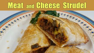 How To Make MEAT STRUDEL Easy Recipe [upl. by Khalsa]