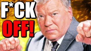 William Shatner DESTROYS Woke Insanity Hollywood BLACKLISTS Him [upl. by Halford764]