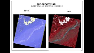 Pre processing Radiometric and Geometric correction [upl. by Ynohta]