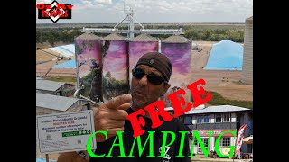 FREE CAMPING OR POWER 4 UNDER 6  Thallon Rest Area in Queenslands [upl. by Idnic]