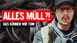 MTB REIFEN RICHTIG ENTSORGEN  Mit Schwalbe auf den Trails in Saarbrücken [upl. by Eenej656]