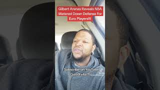 Gilbert Arenas Reveals NBA Watered Down Defense For Euro Players nba GoodFellaTV [upl. by Erny936]