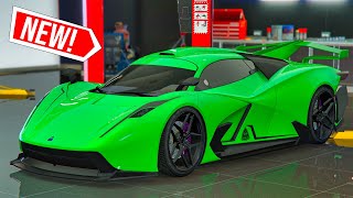 Overflod Pipistrello Customization in GTA 5 Online [upl. by Nate]