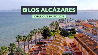 Los Alcázares 4K Playa de Los Narejos Murcia Spain Summer Lounge Music [upl. by Ralyat460]