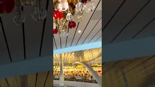 A look around the Main Dining Room onboard Holland America Koningsdam [upl. by Htederem344]