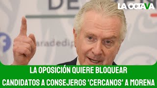 EL MCPRIAN BUSCA BLOQUEAR a CANDIDATOS a CONSEJEROS ELECTORALES que SEAN CERCANOS a MORENA [upl. by Yebba]