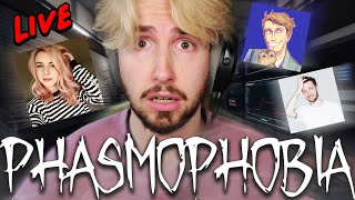 SECRET Phasmophobia w LDShadowlady SolidarityGaming amp Seapeekay [upl. by Zins]