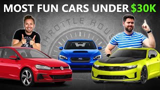 10 Most Fun Cars Under 30000 [upl. by Furtek]