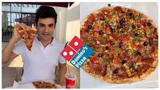 EVDE DOMİNOS BOL MALZEMOS PİZZA TARİFİ  Dominos Pizza Recipe [upl. by Darmit562]