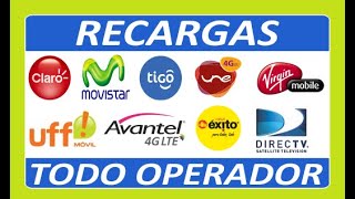 RECARGAS GRATIS COLOMBIA TODOS LOS OPERADORES BIEN EXPLICADO Y 100 EFECTIVO NOVIEMBRE 2022 [upl. by Leksehc652]