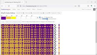 Handweavingnet Color Gradient Editor [upl. by Cirillo]