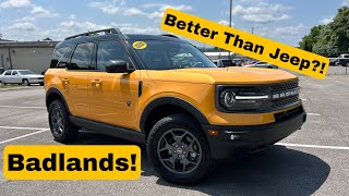 2023 Ford Bronco Sport Badlands 20T POV Test Drive amp Review [upl. by Aneehsram]