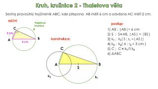 02 Thaletova věta [upl. by Eimmij458]