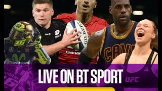 BT SPORT 1 live stream  UK TV on PC amp Mobile [upl. by Ermanno]