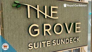 The New Grove Suite Sundeck on Icon of the Seas [upl. by Malanie]