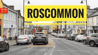 DUBLINROSCOMMON TOWN 4K DRIVING IRELAND [upl. by Xylia980]