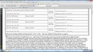 How to Properly Complete a Kaiser Employee Enrollment Application [upl. by Attikram]