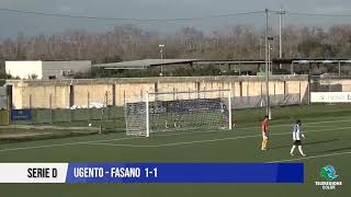 8 DICEMBRE 2024 SERIE D UGENTO  FASANO 11 [upl. by Abixah]