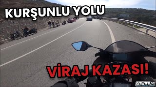 KURŞUNLU VİRAJLI YOLSUSTURUCU SÖKÜKKAZA OLMUŞ [upl. by Aristotle583]