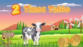 The 2 Times Table Song Multiply by 2  Silly School Songs [upl. by Merras]