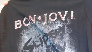 Bon Jovi Slippery When Wet Shirt Review [upl. by Brant]