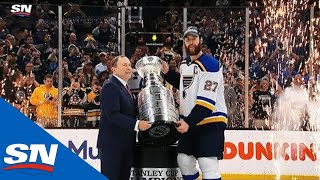 St Louis Blues Hoist First Stanley Cup In Franchise History [upl. by Layne]