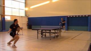 NATIONALE 1 PONTAULT COMBAULT AMIENS SPORT TENNIS DE TABLE [upl. by Falo]