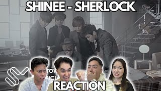 SHINee 샤이니 Sherlock•셜록 Clue  Note MV REACTION [upl. by Lerred]