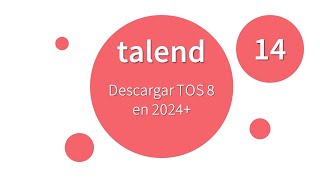 DESCARGAR TALEND OPEN STUDIO 8 en 2024 [upl. by Nodyl]