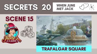 June’s Journey  Secrets 20  When June Met Jack  Scene 15  Trafalgar Square Word Mode [upl. by Adnimra440]