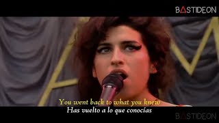 Amy Winehouse  Back To Black Sub Español  Lyrics [upl. by Jonati]