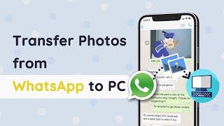 How to Transferbackup Photos from WhatsApp to PC 2024  Save WhatsApp Data to PC [upl. by Oos]