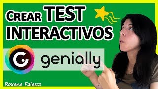 Crear TEST INTERACTIVO con Genially [upl. by Miguelita375]