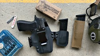 Sig P320 X Compact  Black Point Tactical Holster  SET IWB Mag Pouch 1st Look [upl. by Tindall]