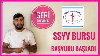 SAĞLIK VE SOSYAL YARDIM VAKFI BURS BAŞVURULARI BAŞLADI KARŞILIKSIZ 1500₺ BURS BURS VEREN KURUMLAR [upl. by Allsun768]