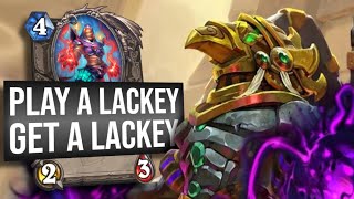 Warlockey  Extra Lackeys and They are 44s Yes Please  Standard  Hearthstone [upl. by Nitsir859]