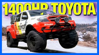 Forza Horizon 5  LFA Swapped ARCTIC TRUCK Customization FH5 Arctic Truck Toyota [upl. by Wilkison]