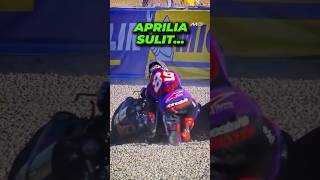 Jorge Martin Kesulitan Pake Aprilia  😱 [upl. by Alywt]