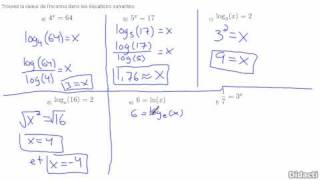 Problèmes sur les fonctions logarithmiques et exponentielles 3 [upl. by Danita]