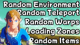 Breath of The Wild but EVERYTHING is RANDOM It’s CHAOS [upl. by Munt]