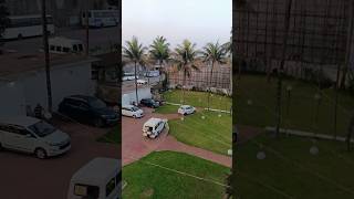 View from Treebo trend Green park Resort goa mapusa travelvlog [upl. by Leuqcar830]