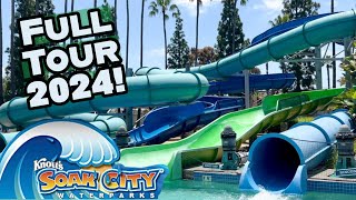 Tour Knotts Soak City 2024 [upl. by Nylave72]