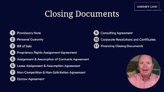 ETA Legal Process  Closing Documents [upl. by Attesor]