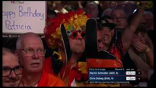 Martin Schindler vs Chris Dobey  German Darts Championship 2024 [upl. by Cordelia]