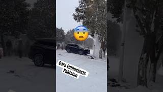 What Will You Do In This Situation  Car Sliding Badly On Snow ⛄️ [upl. by Annonyw]