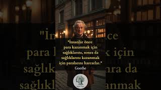 Goethe ‘nin 3 Müthiş Sözü  Goethe  Dinginyasamcom anlamlısözler gününsözü [upl. by Lesser]