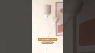 simple ikea hack ✨ TÅGARP floor lamp ikeahack ikeaflip ikeadiy ikea diycrafts diyhomedecor [upl. by Yseult]