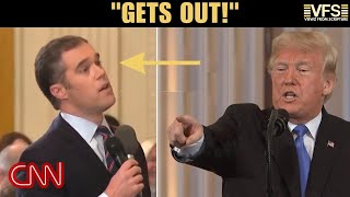 Watch How President Trump HUMILIATES Arrogant Reporter For Asking Dumb Questions Then THIS Happens [upl. by Eegnat]